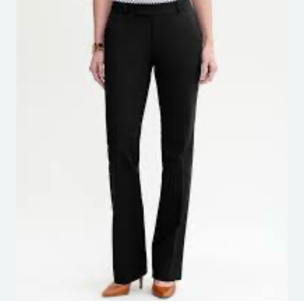 Banana Republic Martin Fit Black Trousers size 6. Excellent Condition.